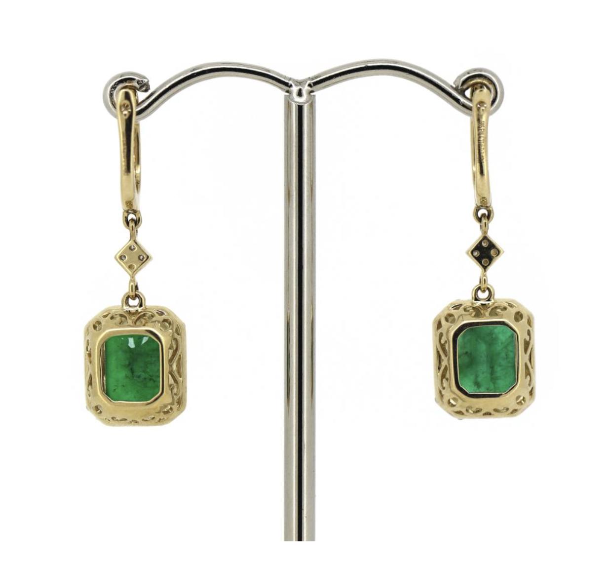 Emerald Halo Drops — reverse